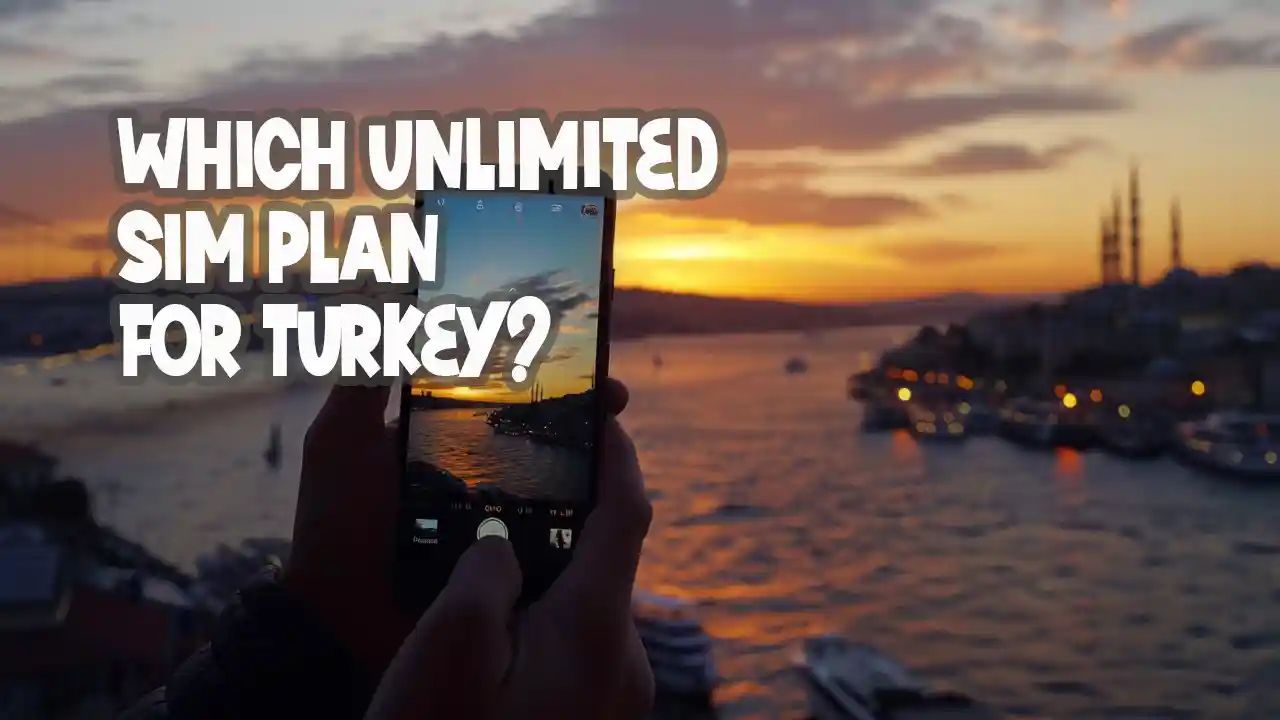 Welcher unbegrenzte SIM-Plan für die Türkei? (Holafly-Code)
