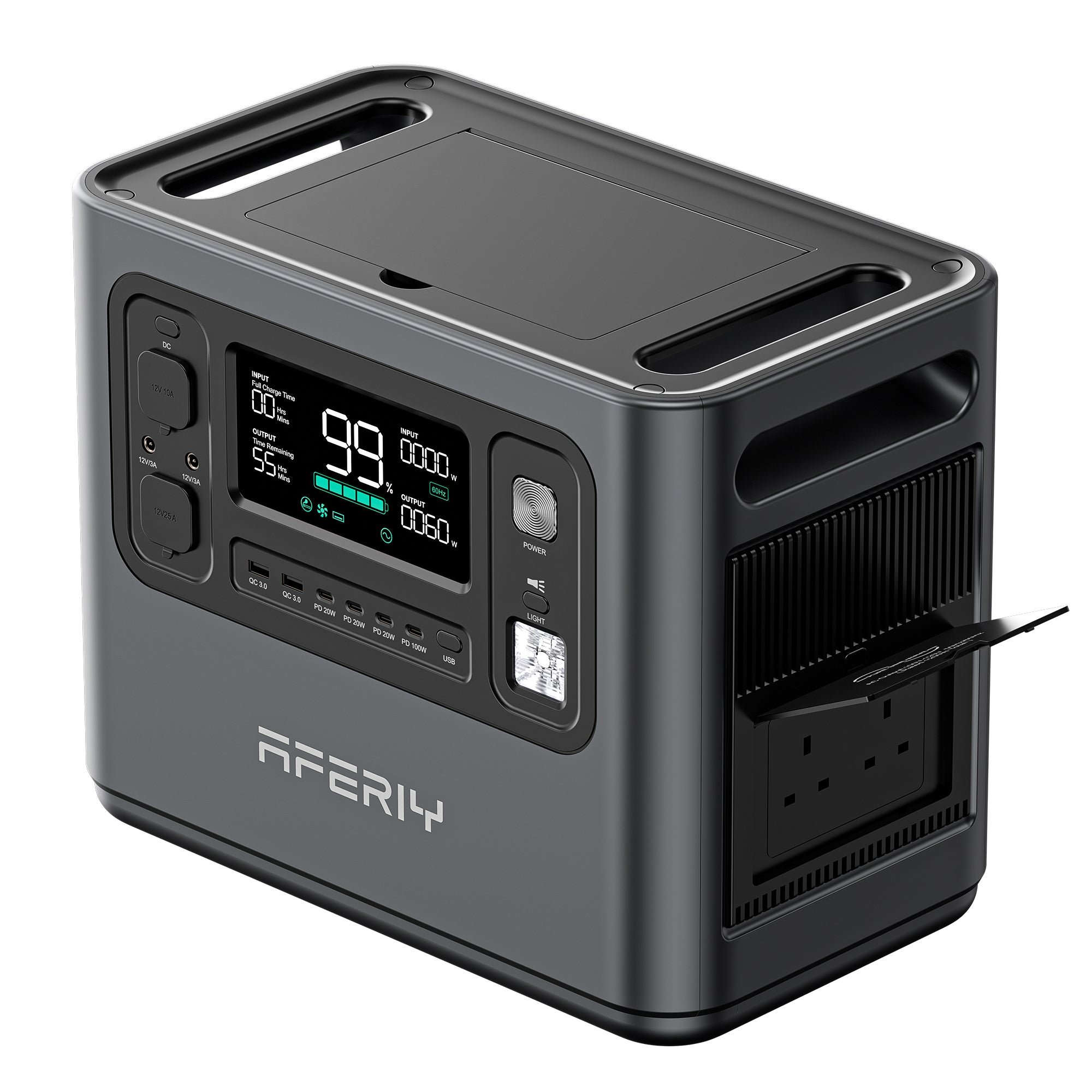 AFERIY P110 1200W 960Wh tragbare Powerstation – Bild 3