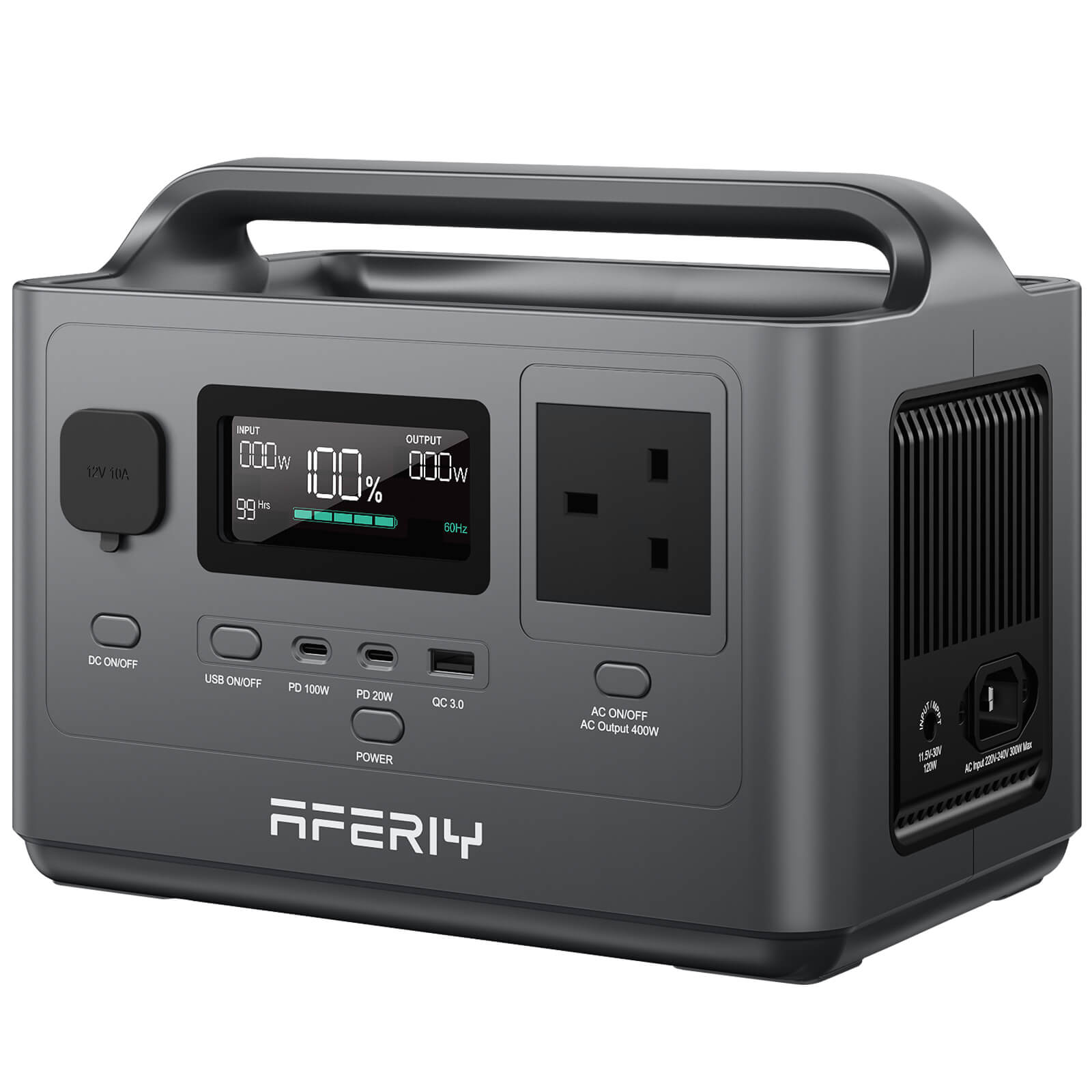 AFERIY P040 Tragbare Powerstation 400W 256Wh