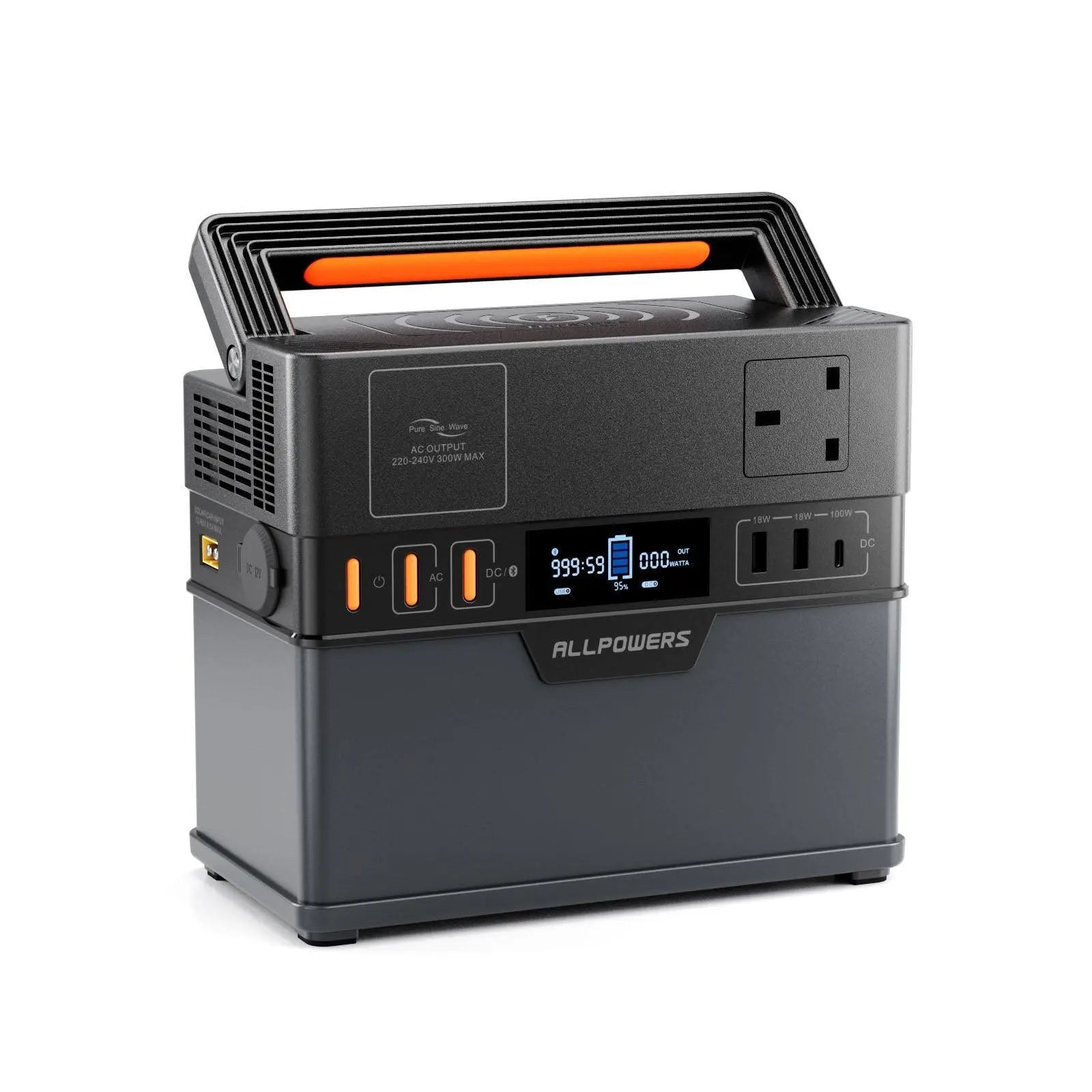 ALLPOWERS S300 Plus Tragbare Powerstation | 288Wh 300W – Bild 4