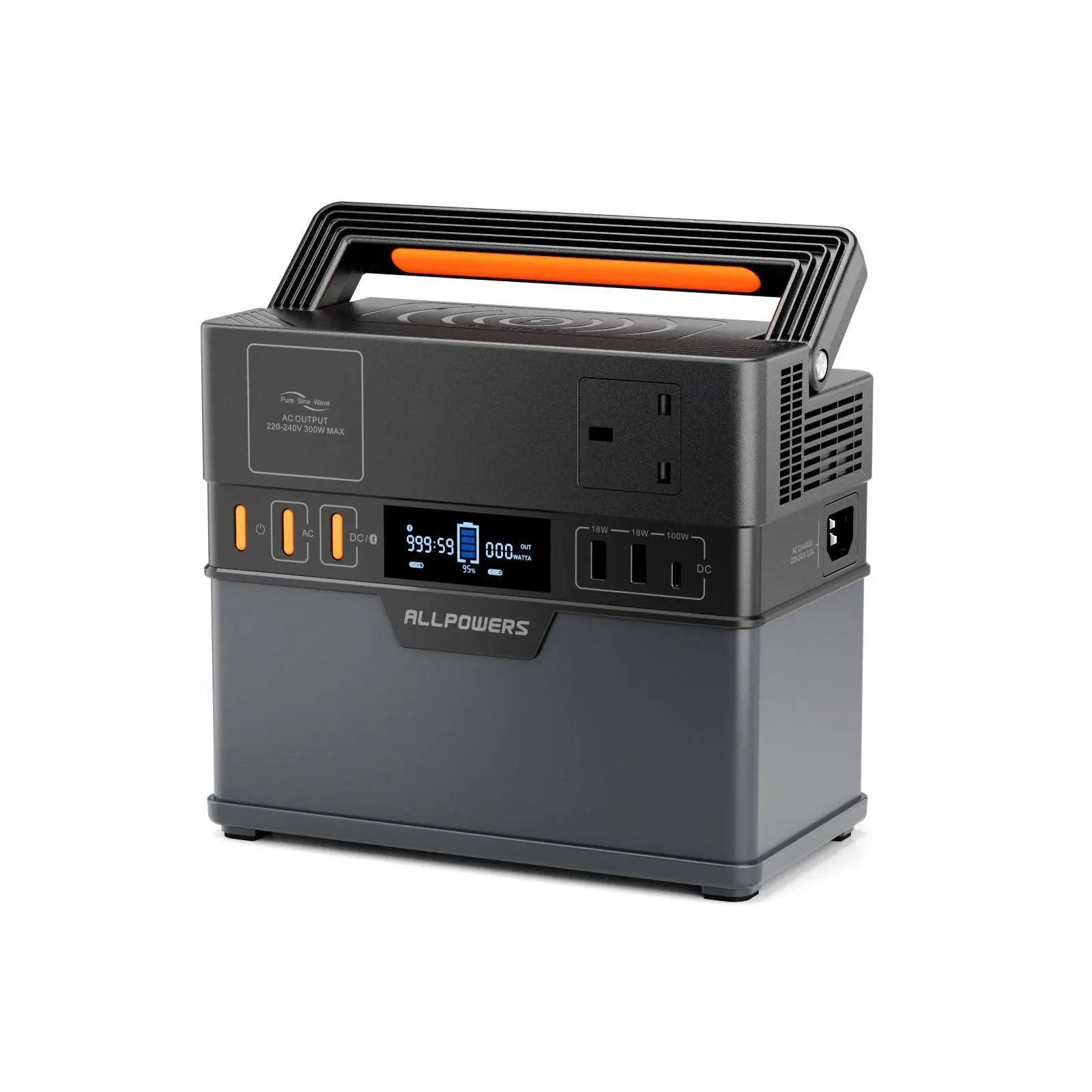 ALLPOWERS S300 Plus Tragbare Powerstation | 288Wh 300W