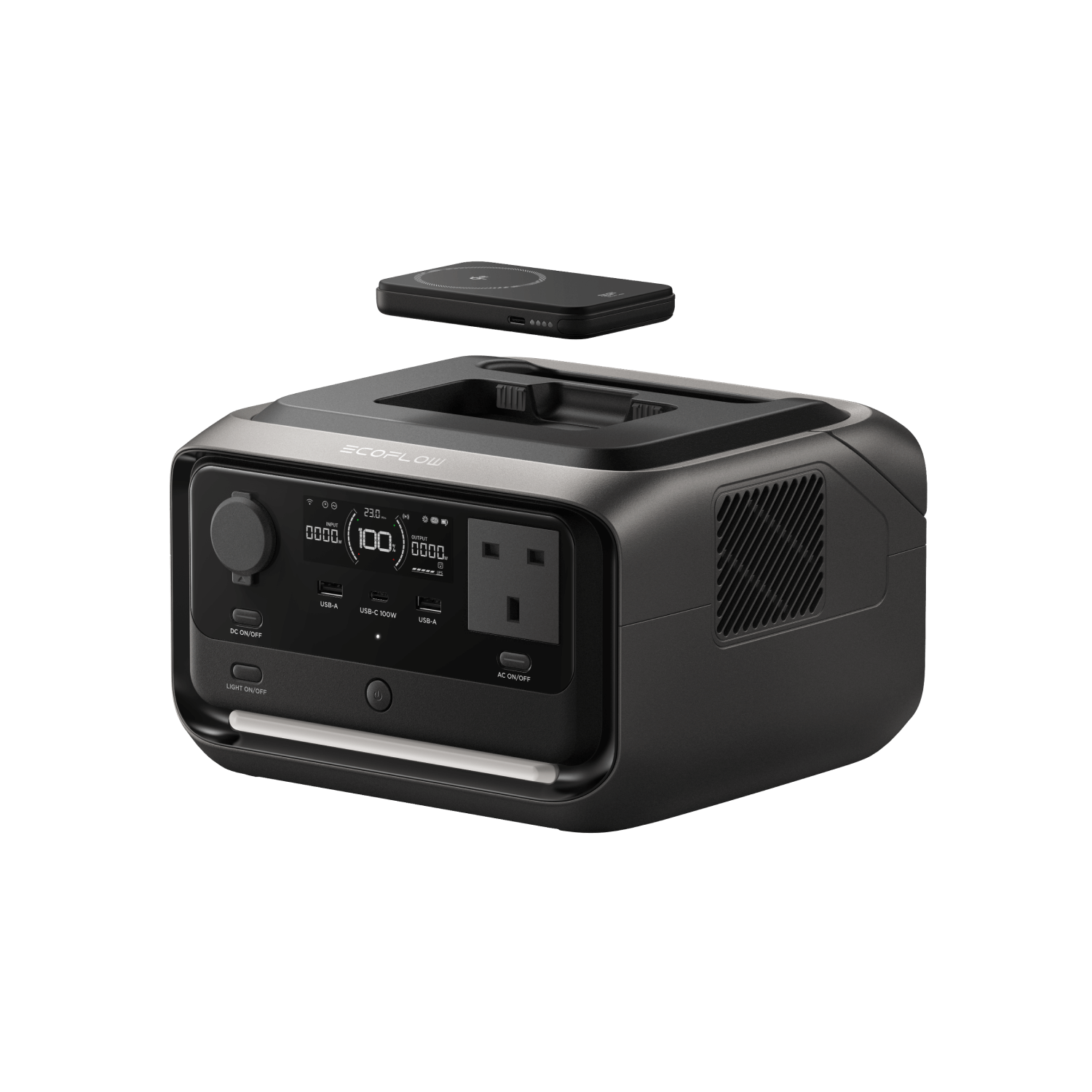 EcoFlow RIVER 3 Plus (Kabellos) Tragbare Powerstation – Bild 2