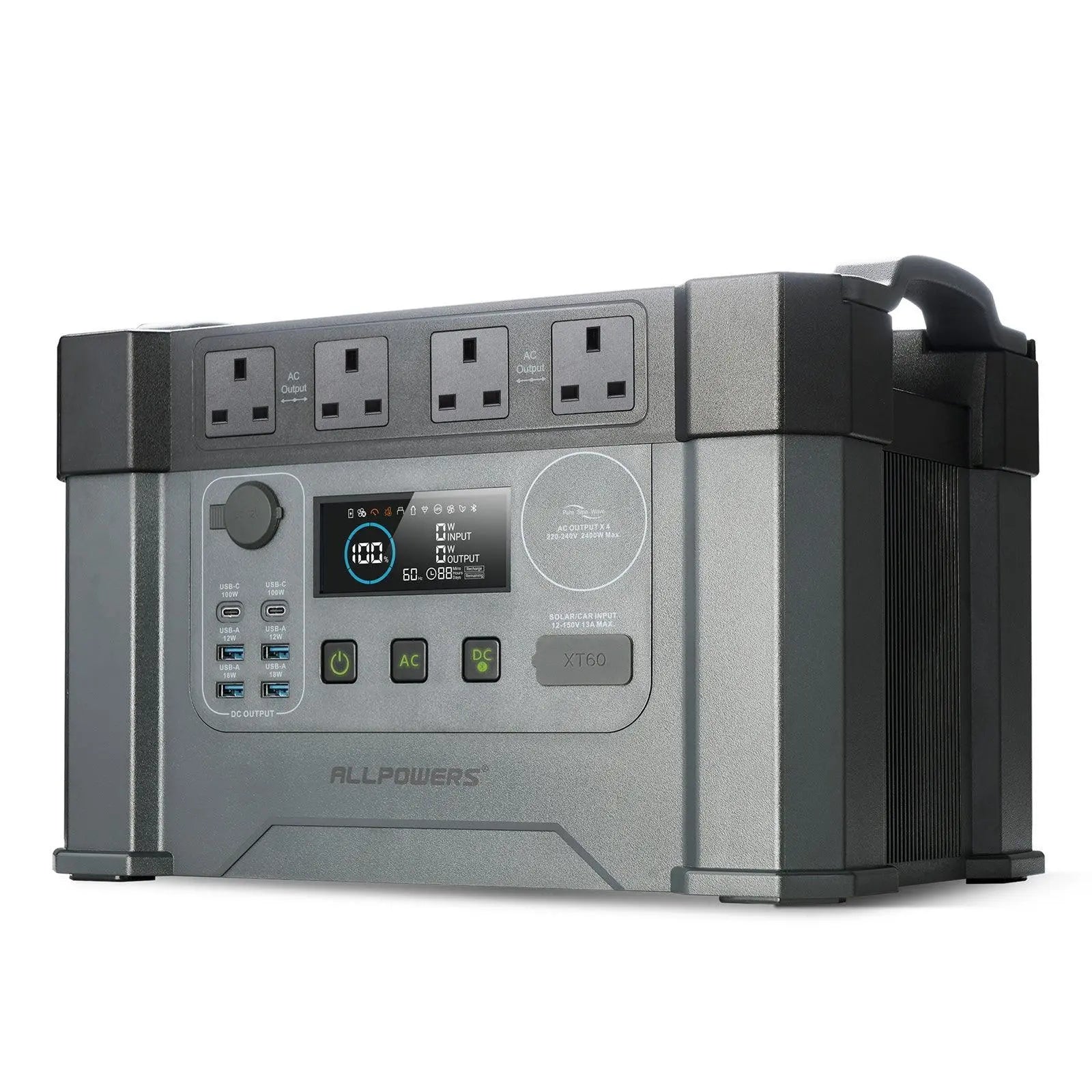 ALLPOWERS S2000 Pro Tragbare Powerstation | 1451Wh 2400W