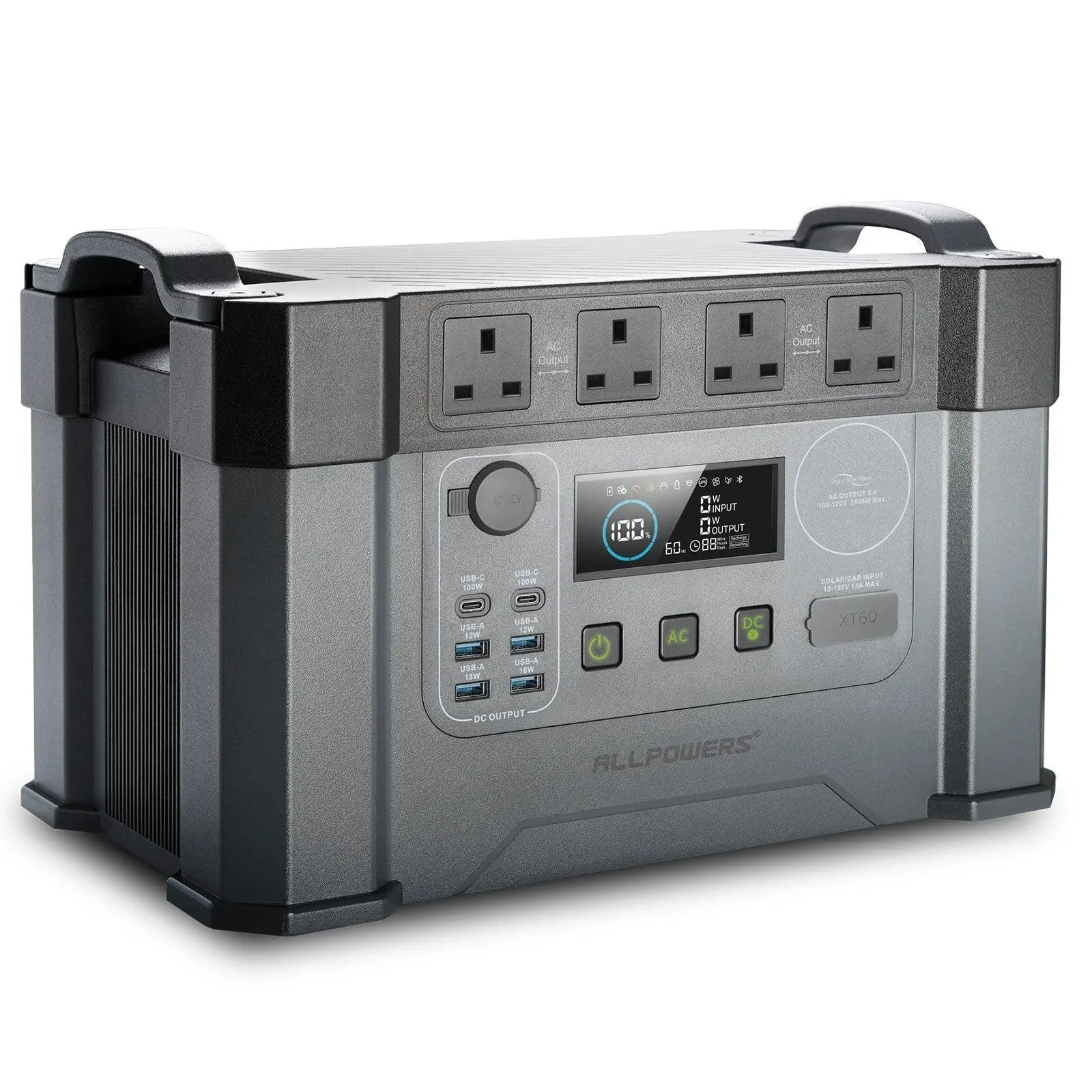 ALLPOWERS S2000 Pro Tragbare Powerstation | 1451Wh 2400W – Bild 3