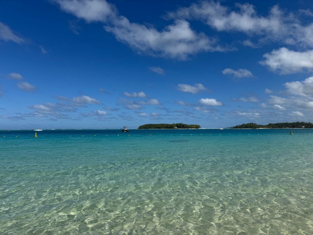 Blue Bay beach and lagoon, Mauritius
