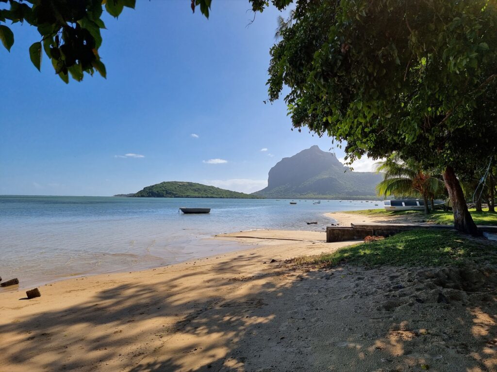 Le Morne Brabant and its turquoise lagoon, Mauritius