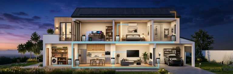 AllPowers BS2500 and BS5000, home solar storage in a house situation