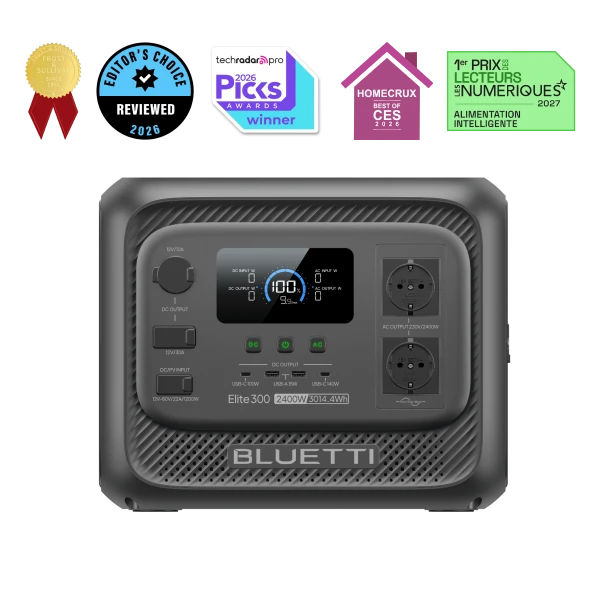BLUETTI Elite 300 Tragbare Powerstation 3.014 Wh