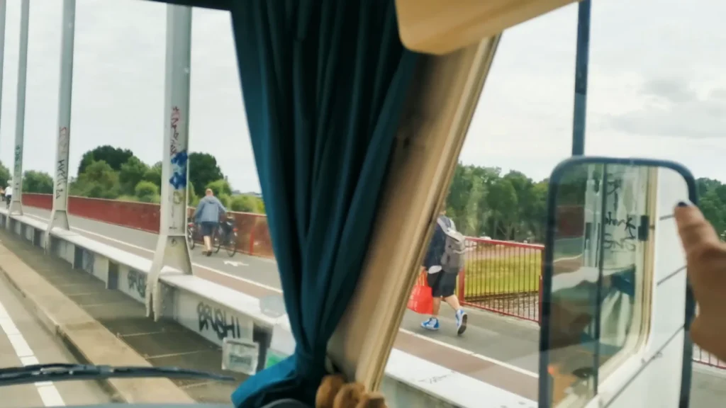 Ankunft in Amsterdam mit unserem Wohnmobil Édouard