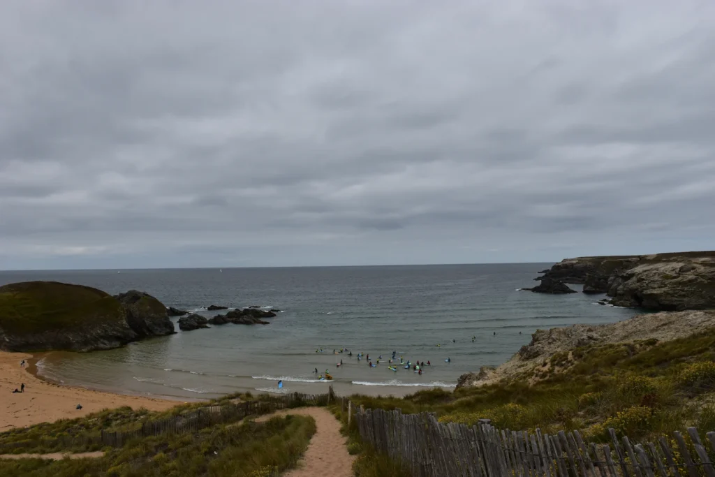 Ein Strand auf Belle-Île während unseres Ausflugs ab Quiberon